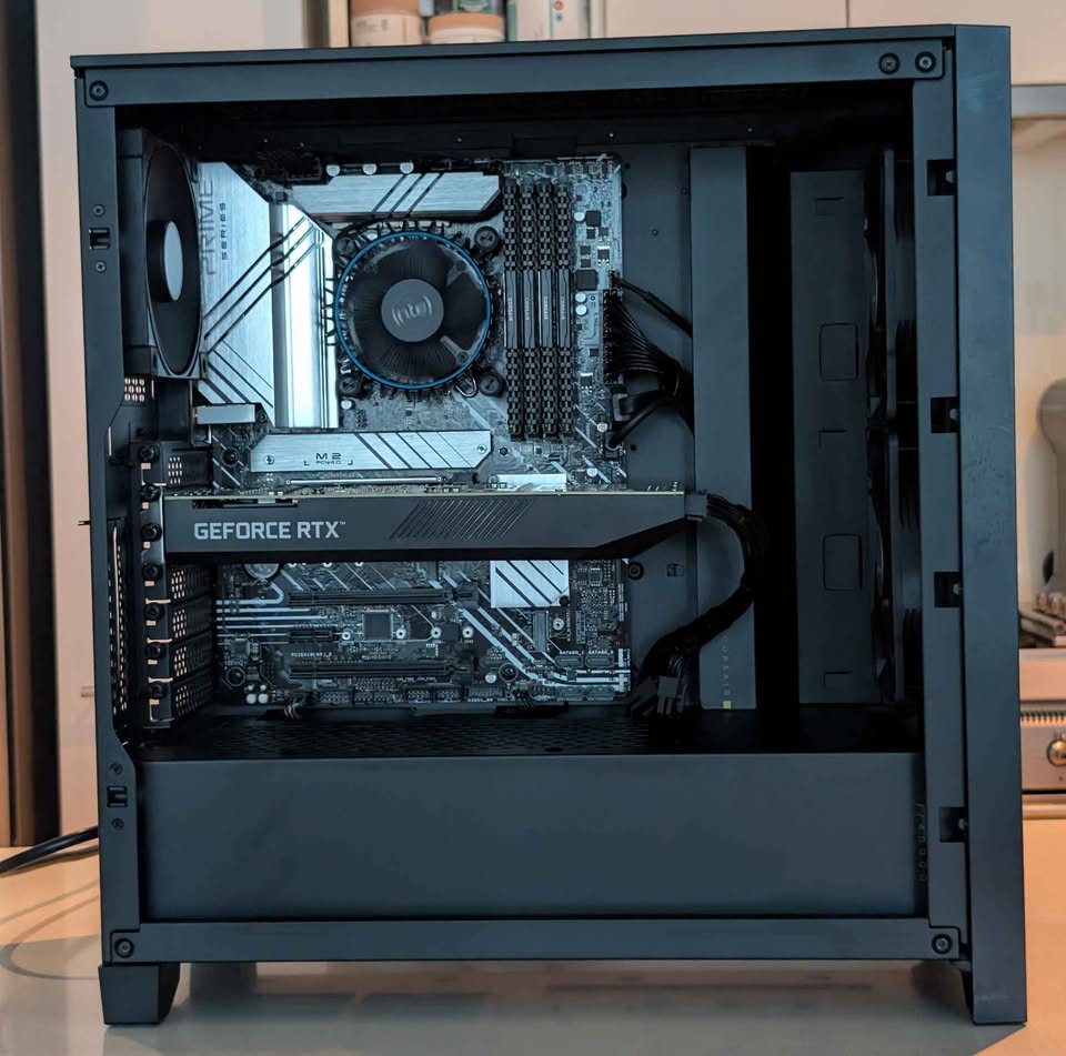 Intel i5-12400 + ASUS RTX 3080 workstation